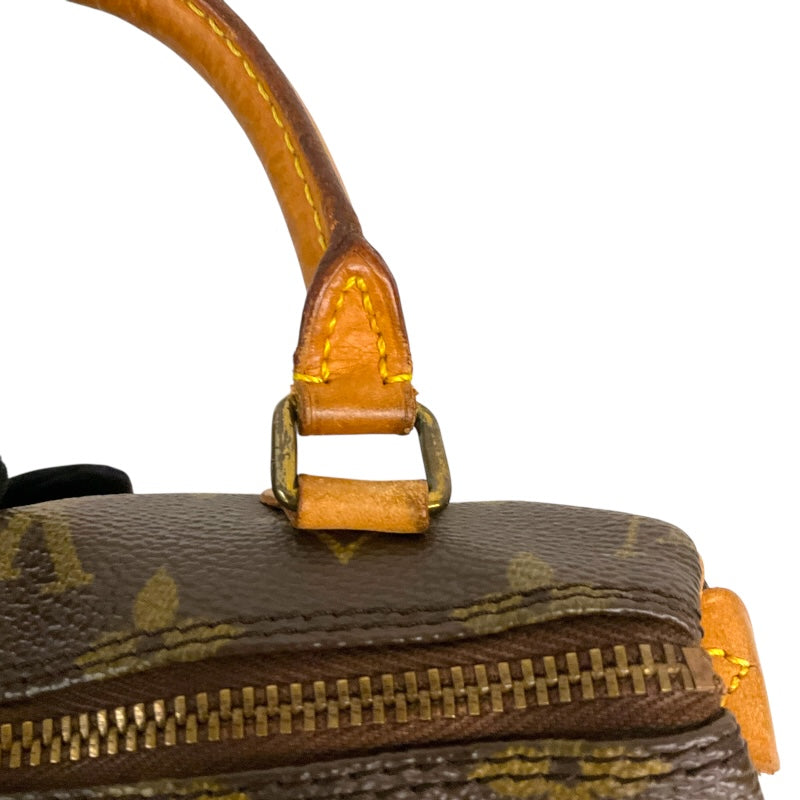ルイ・ヴィトン LOUIS VUITTON ミニ・スピーディ M41534 ブラウン モノグラム レディース ショルダーバッグ