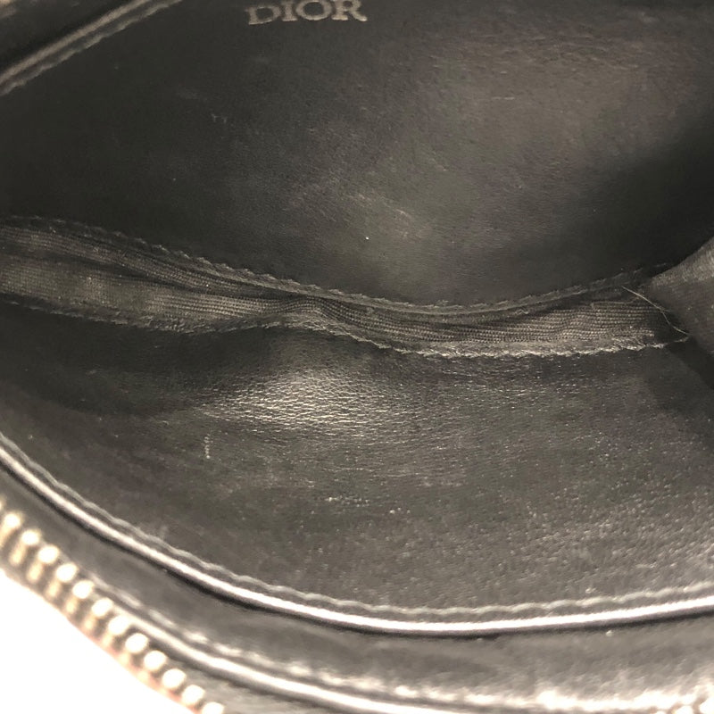 ディオールオム DIOR HOMME ｵﾌﾞﾘｰｸ ｺｲﾝｹｰｽ ﾈｲﾋﾞｰ ｵﾌﾞﾘｰｸｼﾞｬｶﾞｰﾄﾞ レディース コインケース
