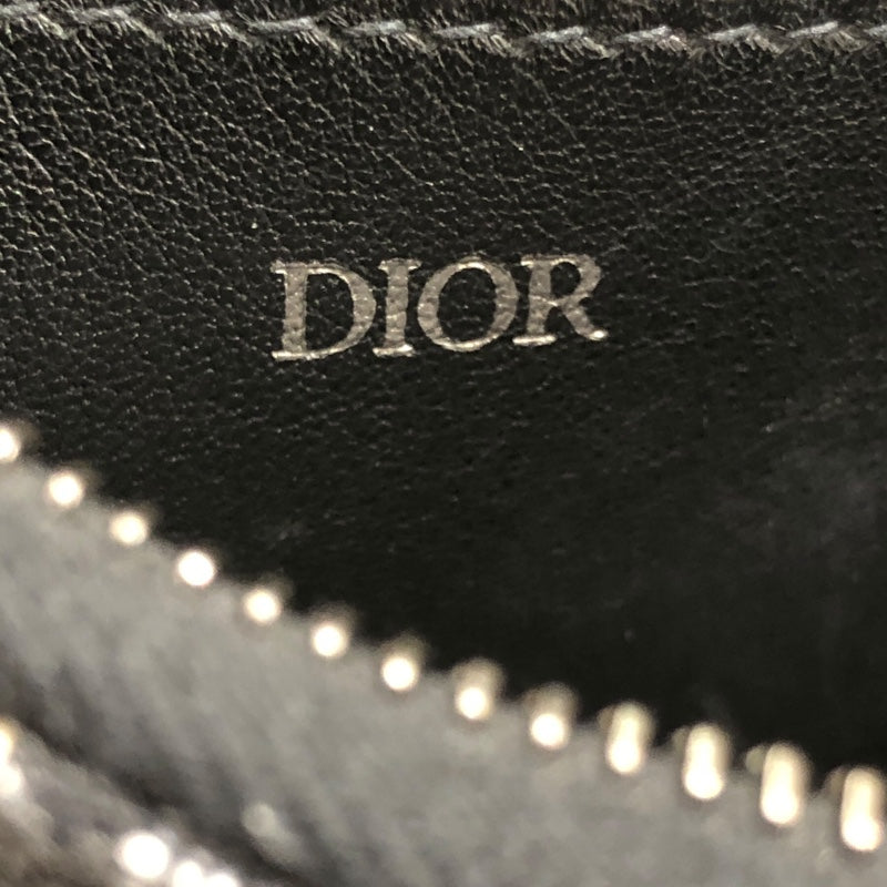 ディオールオム DIOR HOMME ｵﾌﾞﾘｰｸ ｺｲﾝｹｰｽ ﾈｲﾋﾞｰ ｵﾌﾞﾘｰｸｼﾞｬｶﾞｰﾄﾞ レディース コインケース