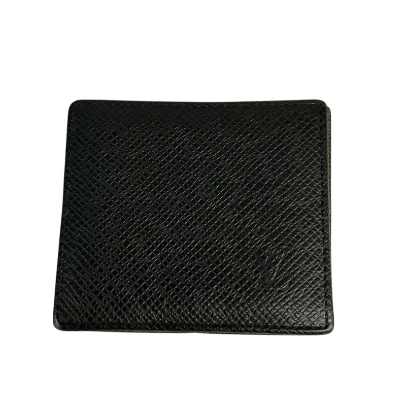 ルイ・ヴィトン LOUIS VUITTON ポルトモネ・ポワット M30382 ブラック タイガーレザー メンズ コインケース