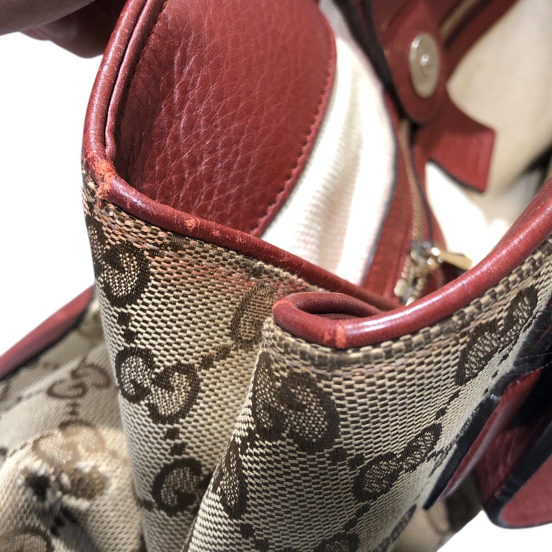 グッチ GUCCI ホースビット ウェブライン トートバッグ 296850