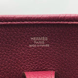 エルメス HERMES エヴリン3PM □N刻 ルビー トリヨン レディース ショルダーバッグ