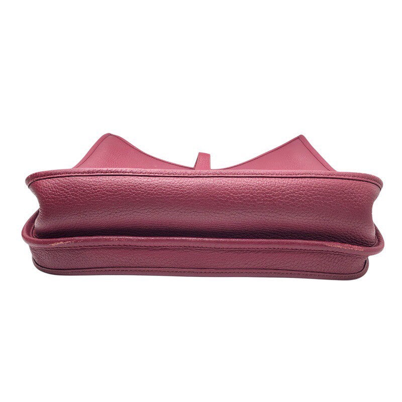 エルメス HERMES エヴリン3PM □N刻 ルビー トリヨン レディース ショルダーバッグ