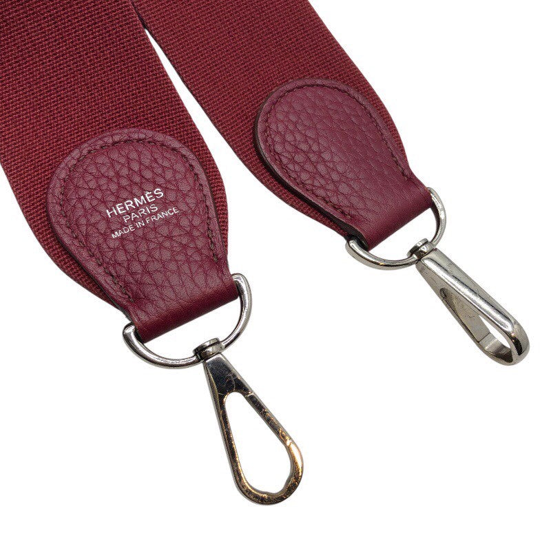 エルメス HERMES エヴリン3PM □N刻 ルビー トリヨン レディース ショルダーバッグ