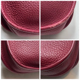 エルメス HERMES エヴリン3PM □N刻 ルビー トリヨン レディース ショルダーバッグ