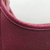 エルメス HERMES エヴリン3PM □N刻 ルビー トリヨン レディース ショルダーバッグ