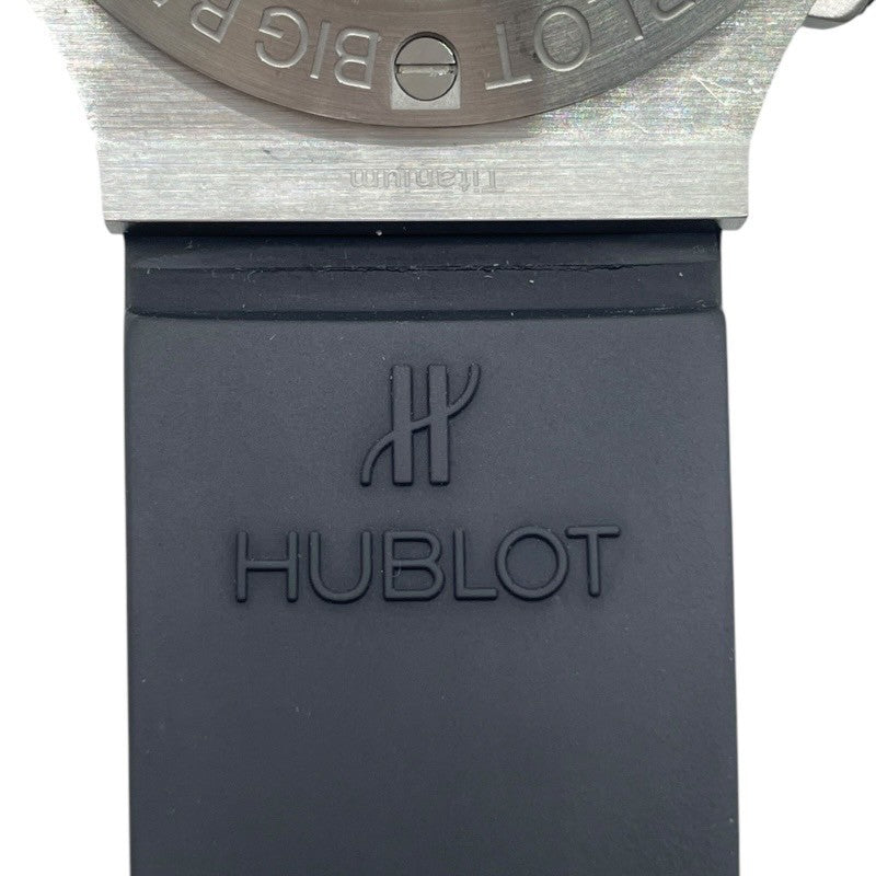 ウブロ HUBLOT ビックバン エヴォリューション スチールセラミック 301.SM.1770.RX SS/チタン メンズ 腕時計