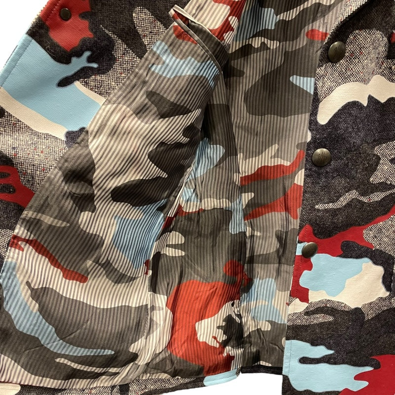 モンクレール MONCLER GIACCA カモフラージュ柄ジャケット 30075 ウール メンズ その他アウター