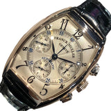 フランク・ミュラー FRANCK MULLER トノウカーベックス クロノグラフ  7850CC K18WG メンズ 腕時計