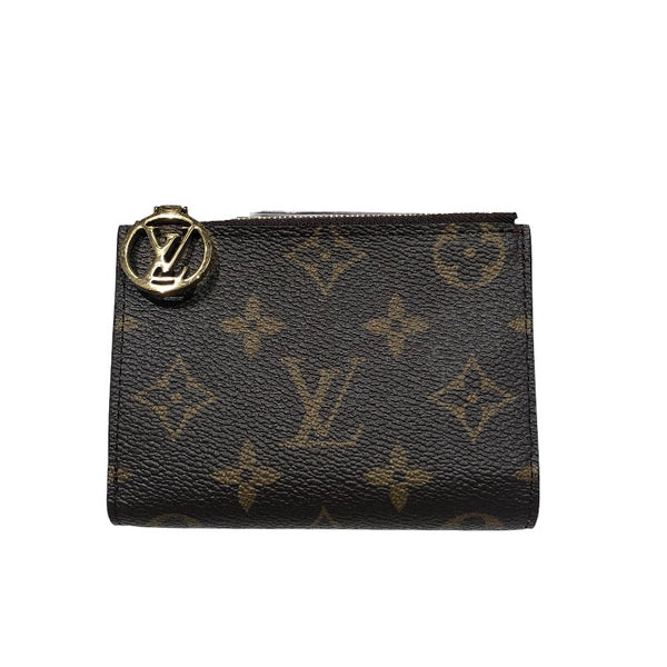ルイ・ヴィトン LOUIS VUITTON ポルトフォイユ・リサ M82381 モノグラム モノグラム レディース 二つ折り財布