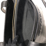シャネル CHANEL ロゴショルダーバッグ ブラック/ＧＤー金具 キャビアスキン レディース ショルダーバッグ