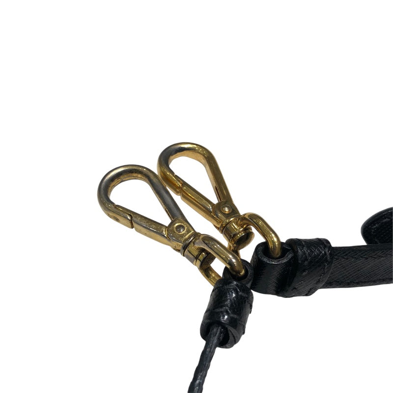 プラダ PRADA サフィアーノハンドバッグ 1BA567 ブラック/GD金具 サフィアーノハンドバッグ レディース ハンドバッグ