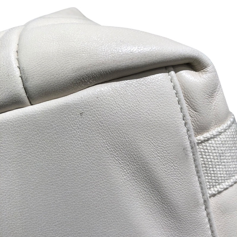 サンローラン SAINT LAURENT トートバッグ 634821 ホワイト レザー ユニセックス ショルダーバッグ