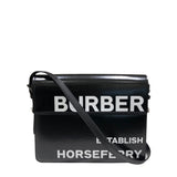 バーバリー BURBERRY ホースフェリシーショルダーバッグ ブラック レザー レディース ショルダーバッグ