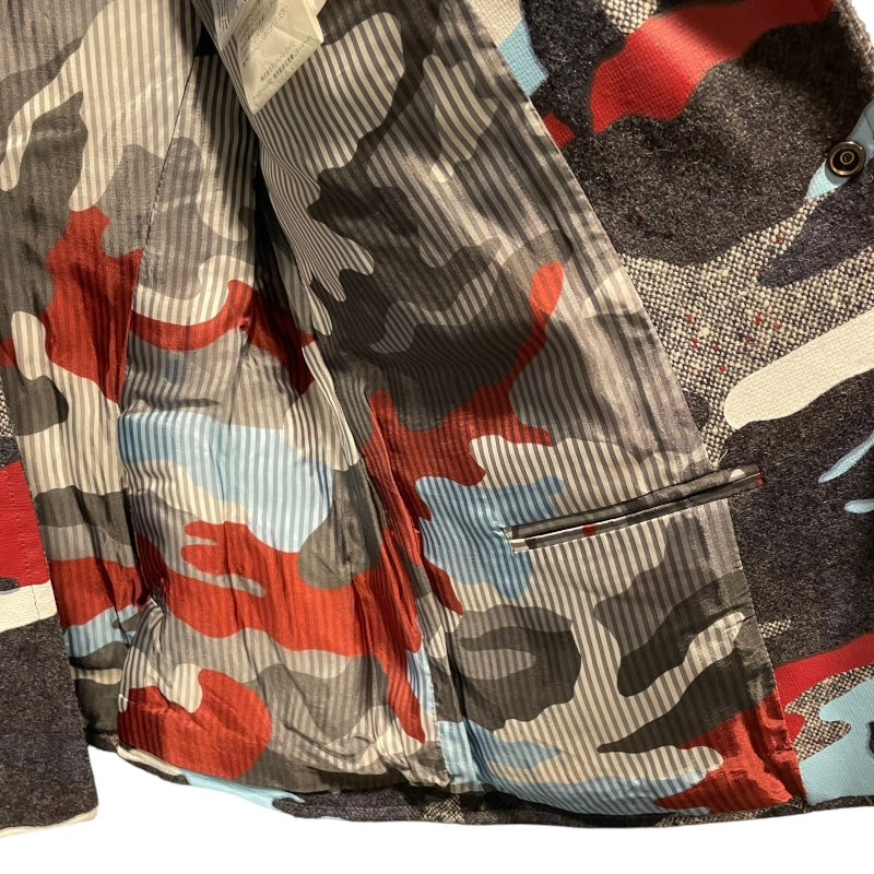 モンクレール MONCLER GIACCA カモフラージュ柄ジャケット 30075 ウール メンズ その他アウター