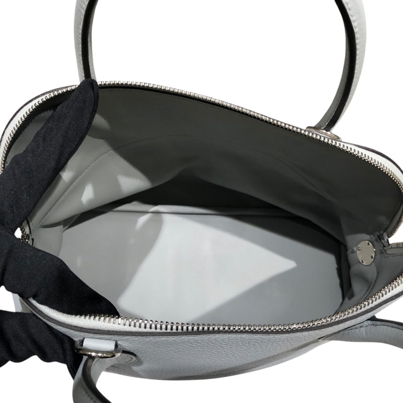 エルメス HERMES ボリード31 Y刻 ブループリュム トリヨン レディース ショルダーバッグ