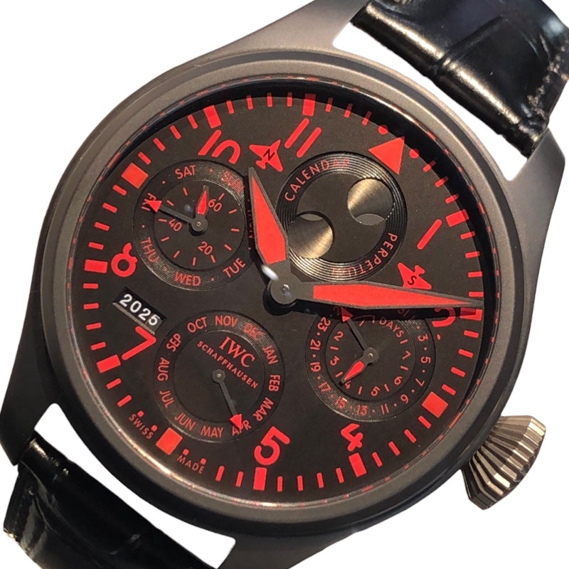 インターナショナルウォッチカンパニー IWC パイロット・ウォッチ・パーペチュアル・カレンダー 　トップガン　ブティック・エディション IW502903 セラミック メンズ 腕時計