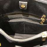 プラダ PRADA サフィアーノハンドバッグ 1BA567 ブラック/GD金具 サフィアーノハンドバッグ レディース ハンドバッグ