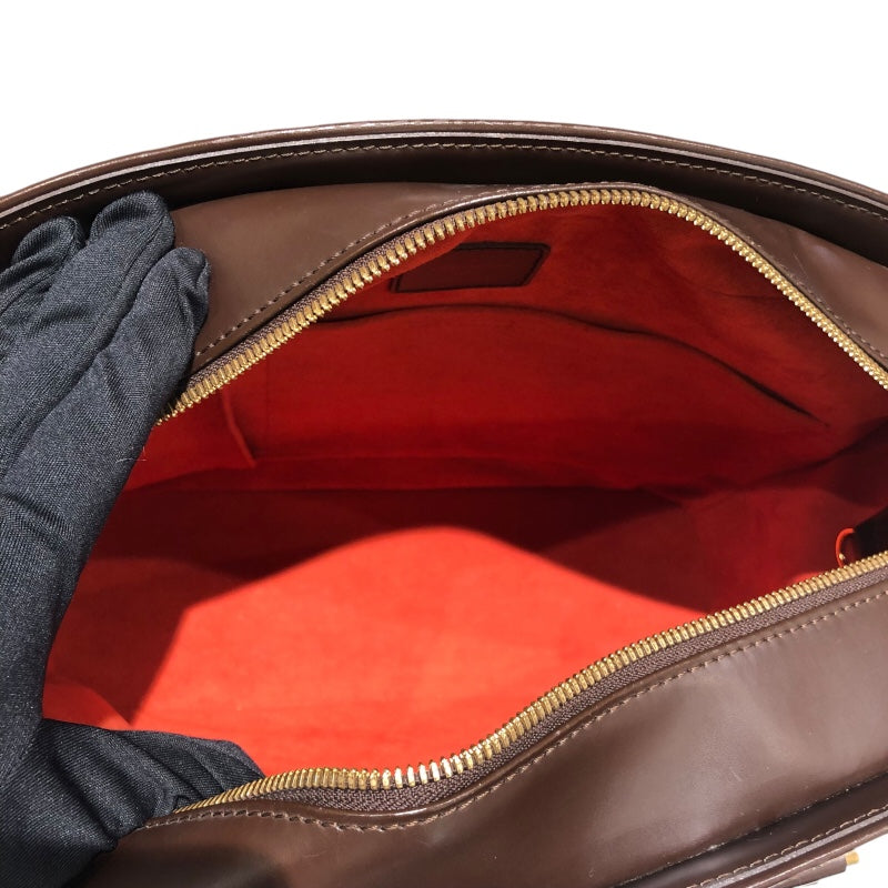 ルイ・ヴィトン LOUIS VUITTON サリアオリゾンタル N51282 ブラウン PVC レディース ハンドバッグ