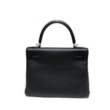 エルメス HERMES ケリー25 Z刻 ブラック　SV金具 トゴ レディース ハンドバッグ