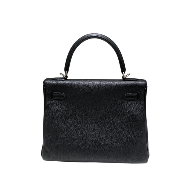 エルメス HERMES ケリー25 Z刻 ブラック　SV金具 トゴ レディース ハンドバッグ