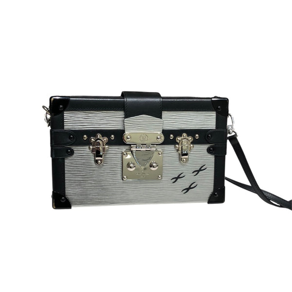 ルイ・ヴィトン LOUIS VUITTON プティットマル M55309 シルバー　SV金具 メトリックエピ メンズ ショルダーバッグ