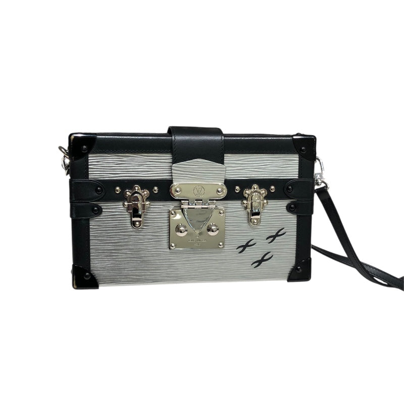ルイ・ヴィトン LOUIS VUITTON プティットマル M55309 シルバー　SV金具 メトリックエピ メンズ ショルダーバッグ