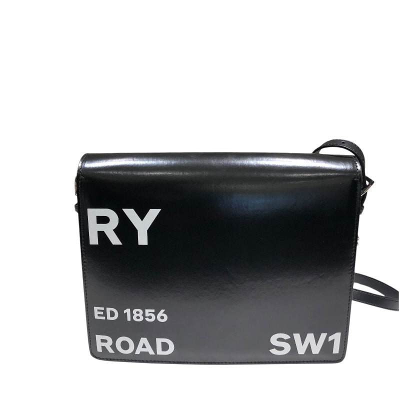 バーバリー BURBERRY ホースフェリシーショルダーバッグ ブラック