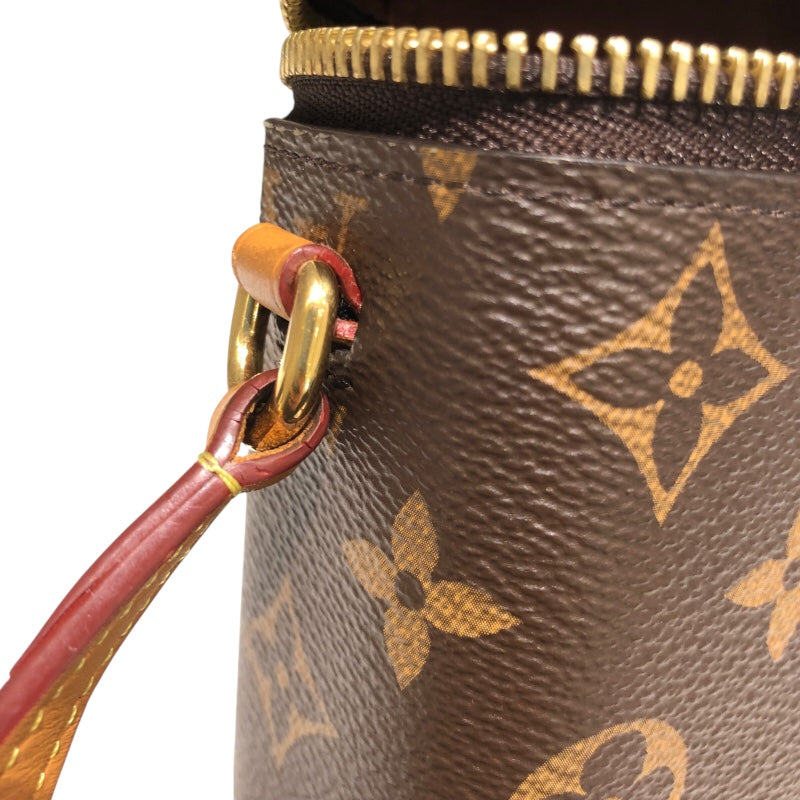 ルイ・ヴィトン LOUIS VUITTON フォーンボックス M44914 ブラウンゴールド金具 PVC レディース ショルダーバッグ