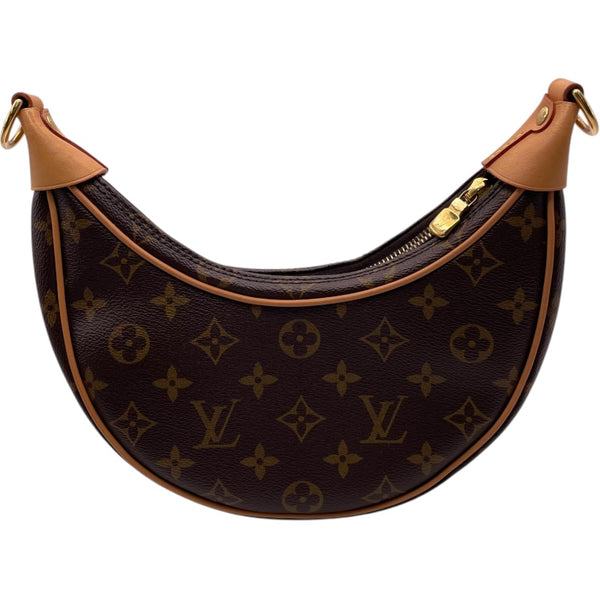 ルイ・ヴィトン LOUIS VUITTON ループ M81098 ブラウン モノグラム レディース ショルダーバッグ