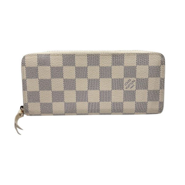 ルイ・ヴィトン LOUIS VUITTON ポルトフォイユ・クレマンス N61264 PVC/レザー レディース 長財布