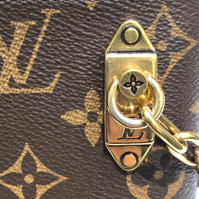 ルイ・ヴィトン LOUIS VUITTON フォーンボックス M44914 ブラウンゴールド金具 PVC レディース ショルダーバッグ