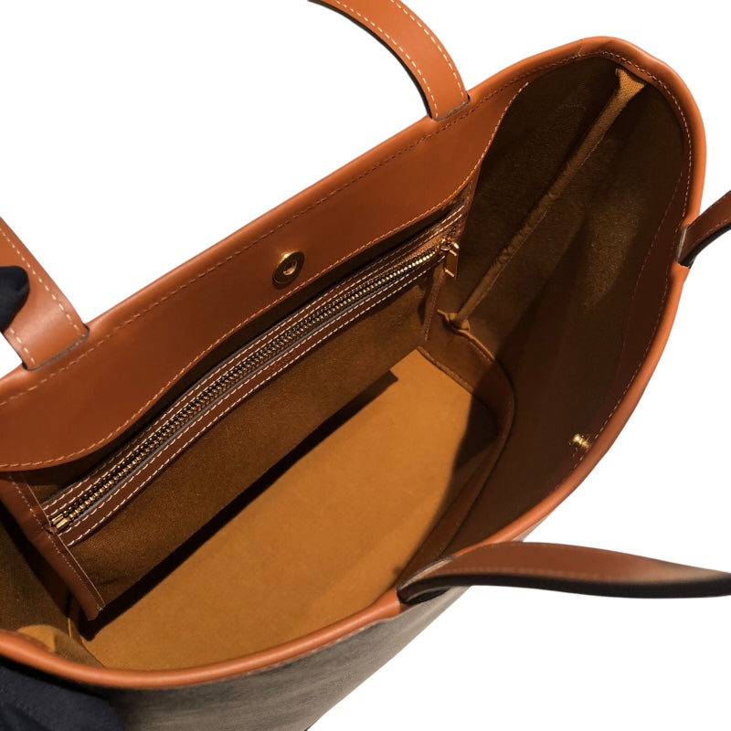 セリーヌ CELINE トリオンフスモールカバストート 115082 ブラウン トリオンフキャンバス/タン レディース トートバッグ