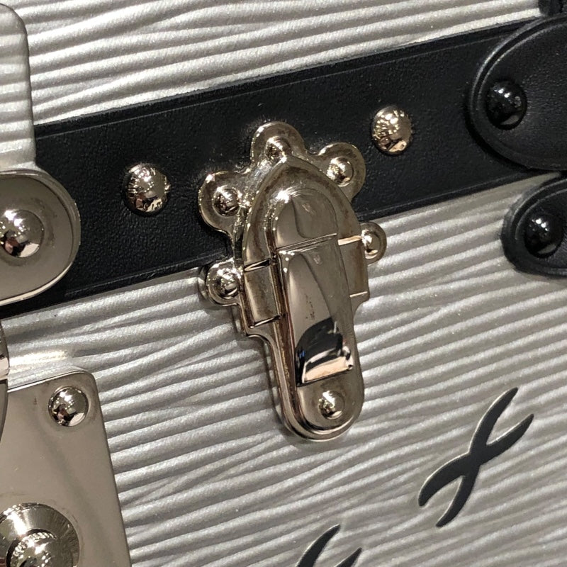 ルイ・ヴィトン LOUIS VUITTON プティットマル M55309 シルバー　SV金具 メトリックエピ メンズ ショルダーバッグ