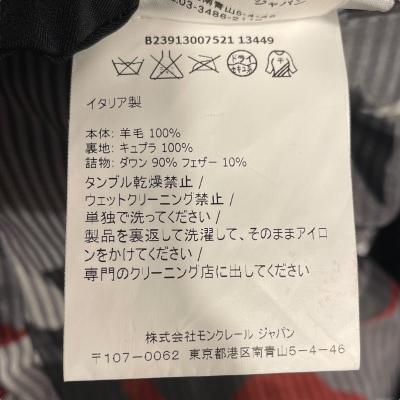 モンクレール MONCLER GIACCA カモフラージュ柄ジャケット 30075 ウール メンズ その他アウター