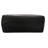 シャネル CHANEL ロゴショルダーバッグ ブラック/ＧＤー金具 キャビアスキン レディース ショルダーバッグ