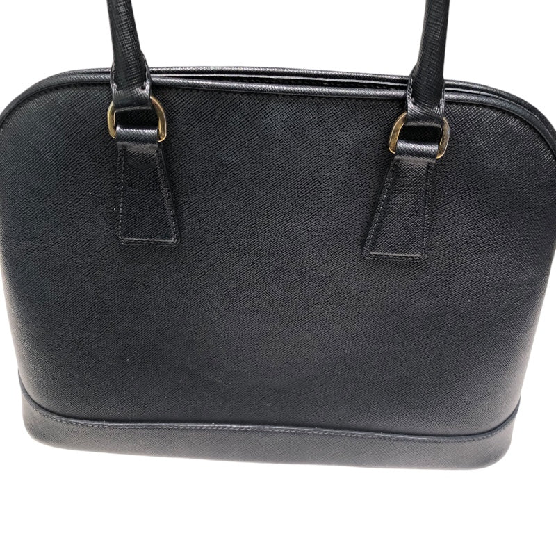 プラダ PRADA サフィアーノハンドバッグ 1BA567 ブラック/GD金具 サフィアーノハンドバッグ レディース ハンドバッグ