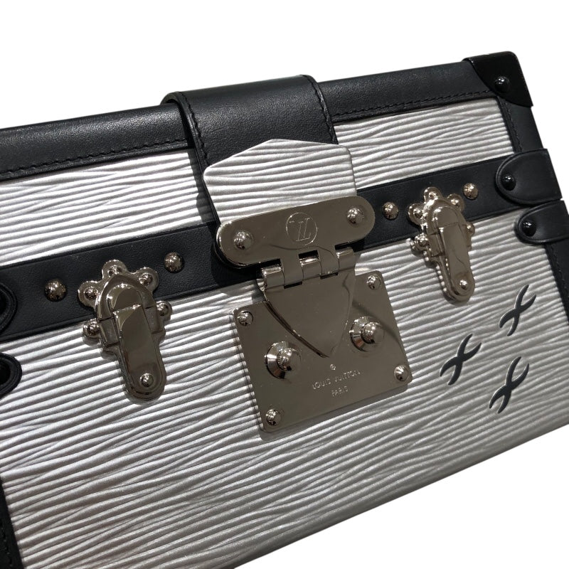 ルイ・ヴィトン LOUIS VUITTON プティットマル M55309 シルバー　SV金具 メトリックエピ メンズ ショルダーバッグ