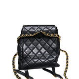 シャネル CHANEL マトラッセバックパック A10177 ブラック　ゴールド金具 ラムスキン レディース リュック・デイパック