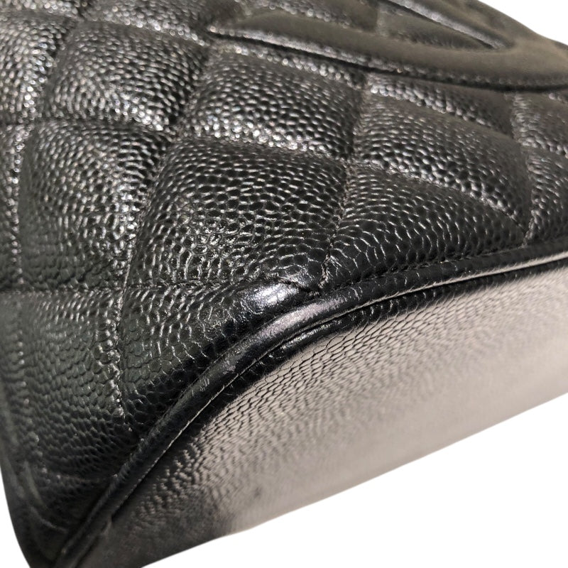 シャネル CHANEL 復刻トート A01804 ブラック キャビア レディース ハンドバッグ