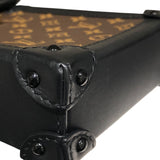 ルイ・ヴィトン LOUIS VUITTON ポシェットトランクヴェルティカル M63913 ブラウンゴールド金具 PVC レディース ショルダーバッグ