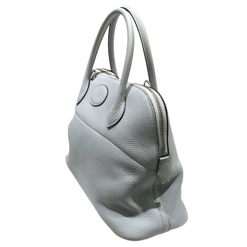 エルメス HERMES ボリード31 Y刻 ブループリュム トリヨン レディース ショルダーバッグ