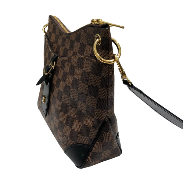 ルイ・ヴィトン LOUIS VUITTON オデオンPM N50064 ブラウン PVC レディース ショルダーバッグ