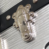 ルイ・ヴィトン LOUIS VUITTON プティットマル M55309 シルバー　SV金具 メトリックエピ メンズ ショルダーバッグ
