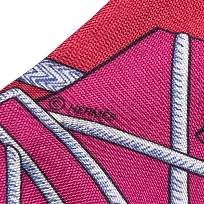 エルメス HERMES ツイリー Zouaves et Dragons シルク レディース スカーフ