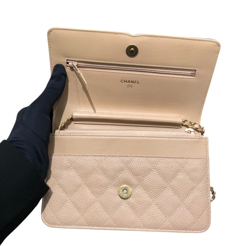 CHANEL2.55 ラウンドジップウォレット ベージュ A80445 - メルカリ