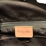クリスチャン・ディオール Christian Dior ダブルサドルトートバッグ カーキ トロッターキャンバス レディース トートバッグ