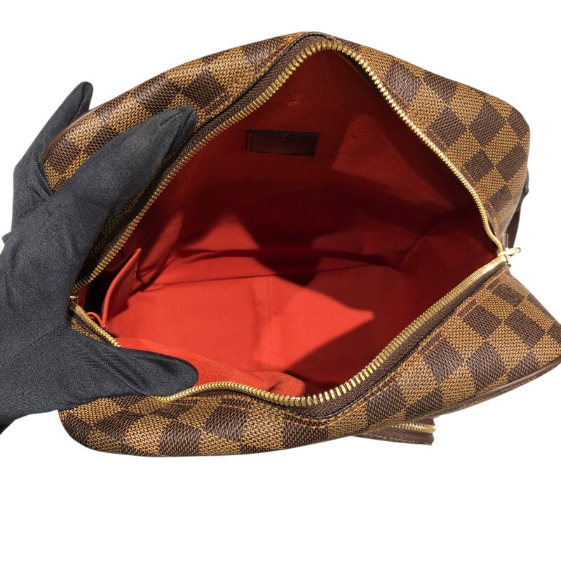ルイ・ヴィトン LOUIS VUITTON オラフMM N41441 ブラウン PVC ユニセックス ショルダーバッグ