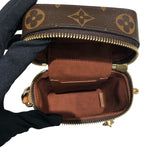 ルイ・ヴィトン LOUIS VUITTON フォーンボックス M44914 ブラウンゴールド金具 PVC レディース ショルダーバッグ