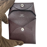 エルメス HERMES バスティア B刻 ルージュセリエ エプソン ユニセックス コインケース